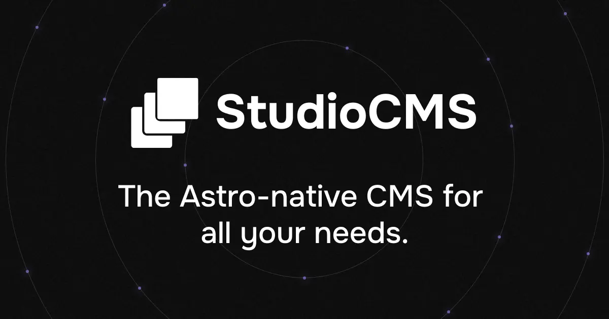 StudioCMS